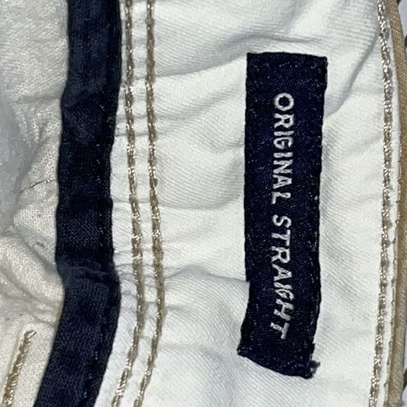 American Eagle Khaki Pants Original Straight Men's 30 X 30 Tan Classic Business - Picture 7 of 11